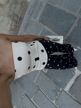 TREND NEW ! (SET ) CAMILA COELHO POLKA DOT SKIRT AND PANTS 
🚨FIRM PRICE
